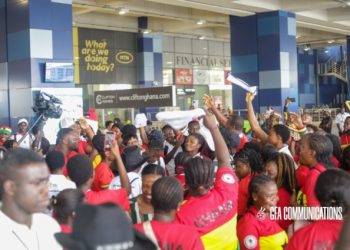 Black Queens get massive welcome after 2024 WAFCON qualification