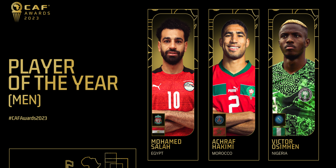 Global African Stars dominate CAF Award’s 2023 final shortlist