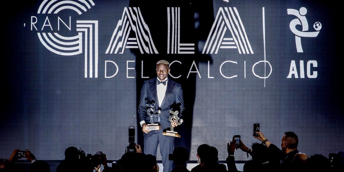 Nigeria hitman Osimhen scoops Italian Player of Year honours