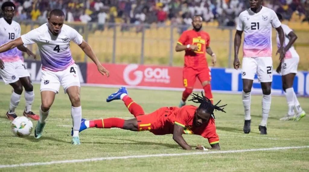 [VIDEO]: Fans boo Black Stars in friendly game against Namibia