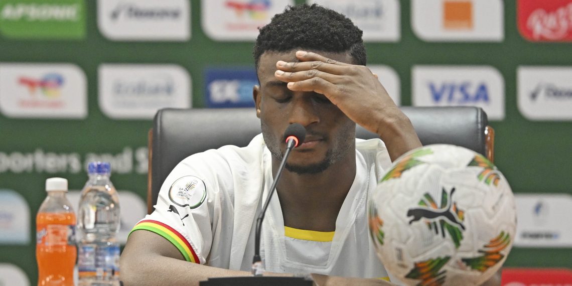 Mohammed Kudus reacts to Ghana’s draw with Mozambique