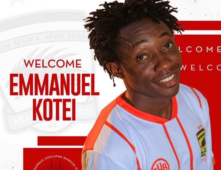 Domestic Transfers: Emmanuel Kotei joins Asante Kotoko