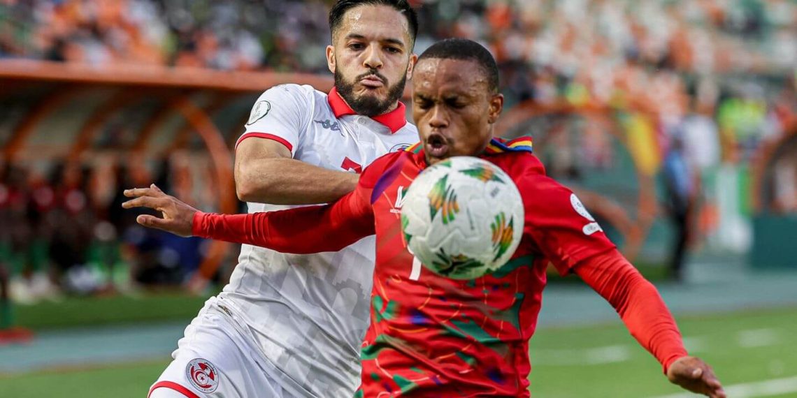 Namibia shock Tunisia for first ever AFCON win
