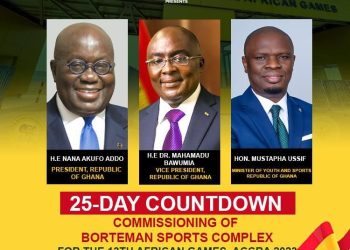 President Akufo-Addo to commission Borteyman Sports Complex Today