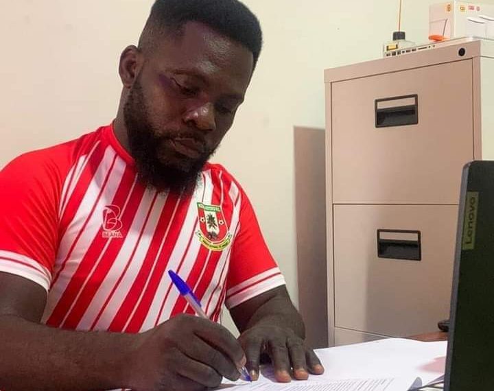 Mensah Logosu: Nzema Kotoko officially unveiled 18th coach in 10-years