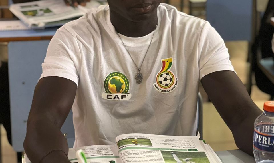 Ex-Ghana U17 star Jeff Eduku begins CAF License C coaching course
