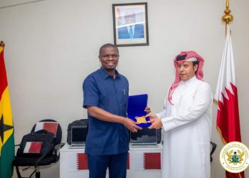Qatar donates equipment to Ministry of Youth and Sports