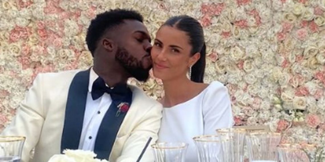 Iñaki Williams and wife dance to Omah Lay’s “soso” at their wedding