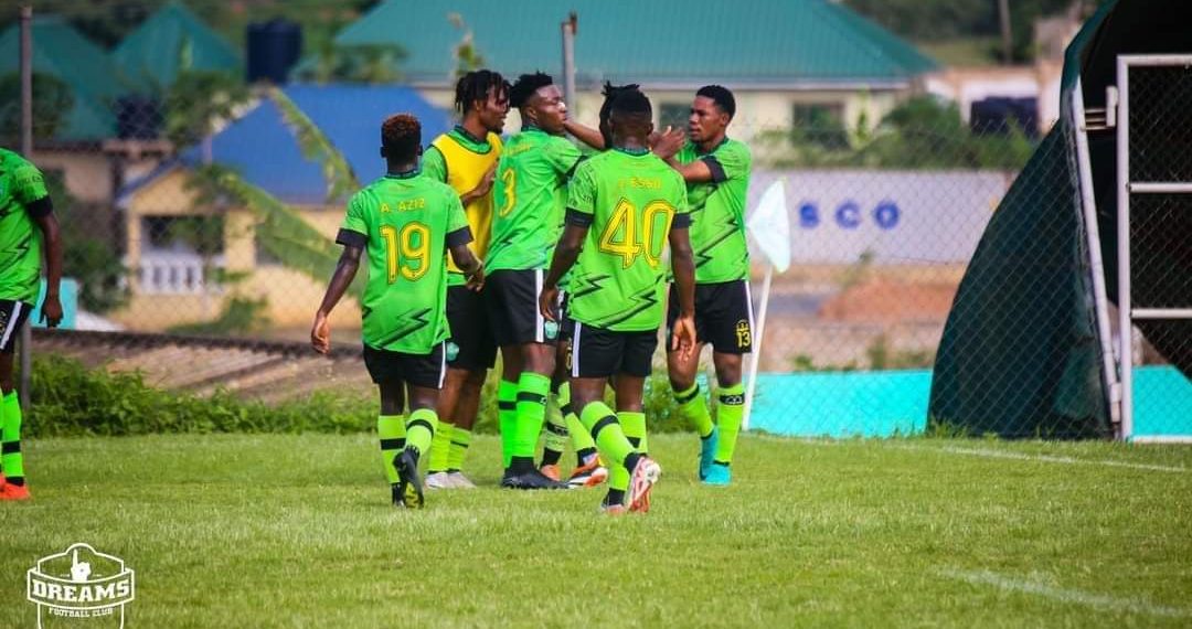 GPL: Dreams FC deliver eye popping 8-1 win over RTU; Hearts drop to 15th