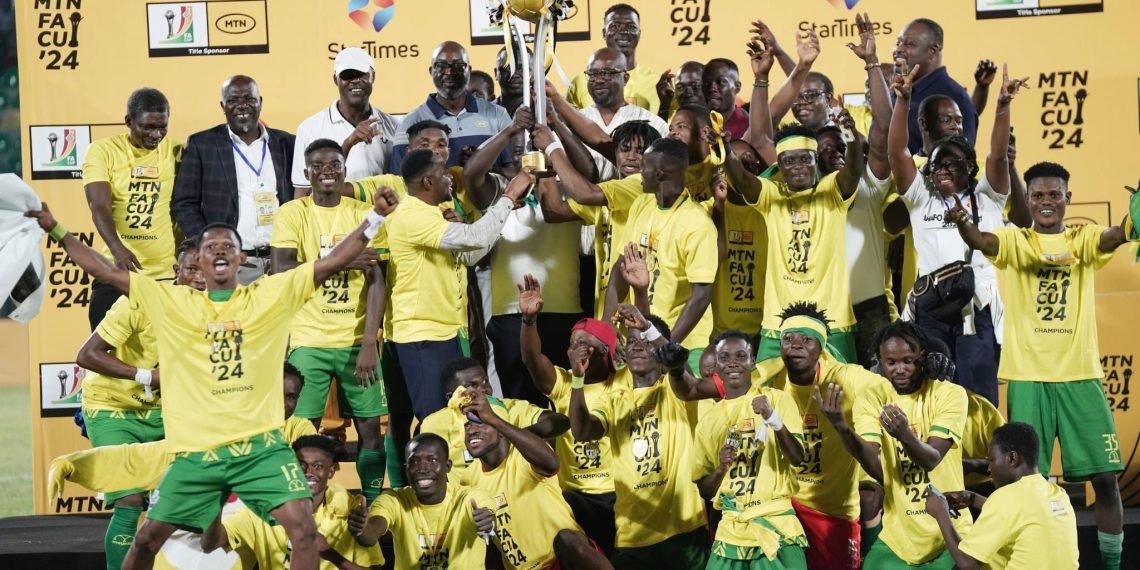 Nsoatreman FC to pocket Ghc180,000 for winning 2023/24 FA Cup trophy