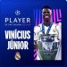 UEFA CL: Vinicius Jr named player of the season