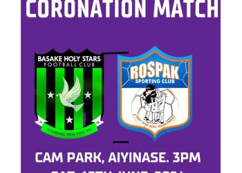 Basake Holy Stars to play Rospak in Special coronation match on Saturday