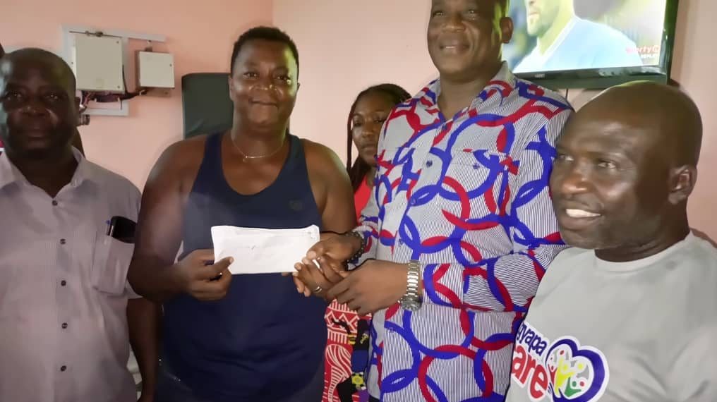 WRFA Middle League: Sekondi MP Egyapa Mercer donates to Eleven Wise, Hasacaas