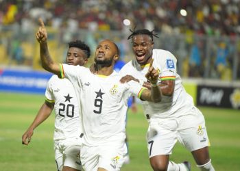 2026 FIFA WCQ: Jordan Ayew bags hat trick in Ghana win over C.A.R.