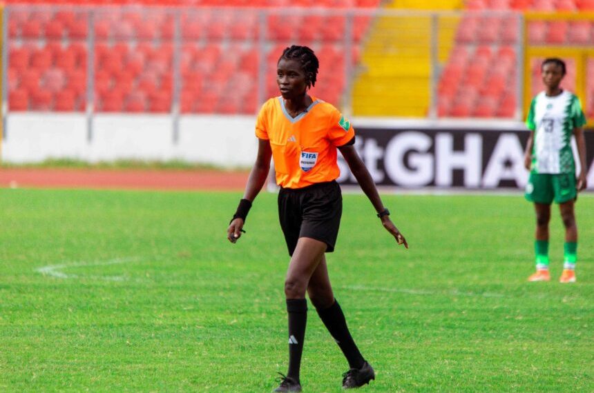 FIFA ref Rita Nkansah to lead all female ref set for crunch final