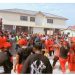 Axim: Hundreds protest against government over delayed Sports complex