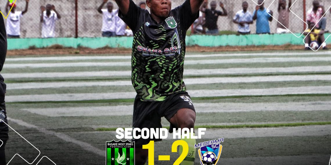 Highlights: Watch All the goals at the Aiyinase between Holy Stars and Medeama SC