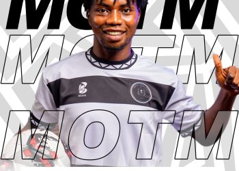 Swedru All Blacks: Ebenezer Amoh wins third straight MotM award