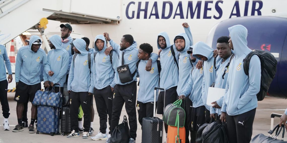 2025 AFCONQ: Black Stars arrive in Libya for Sudan game