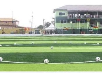 VIDEO: Elubo Astro turf nears completion