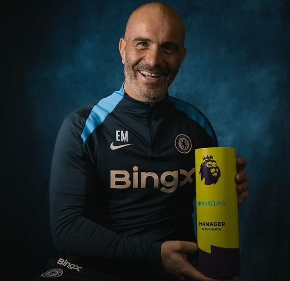 Enzo Maresca becomes first Chelsea boss to win Manager of the Month Award since 2021