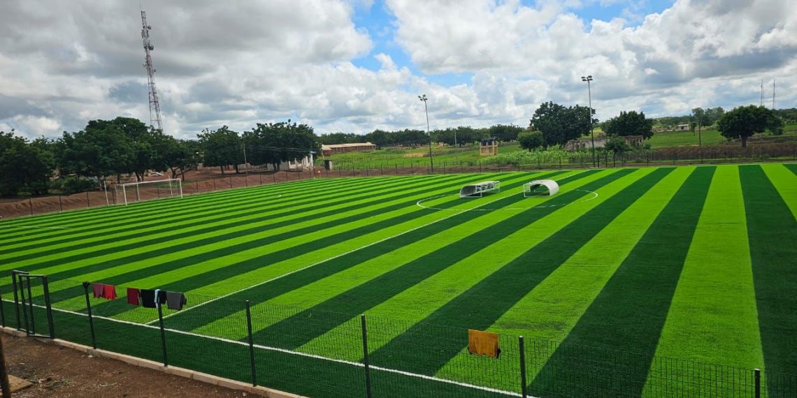 GNPC commission ultra modern mini stadium in Tulon