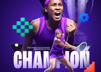 Gauff fights back to beat Zheng for WTA Finals title