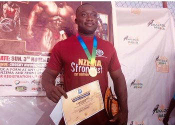 Weightlifting: Eric Armo Korankye crowned Nzema’s strongest 2024