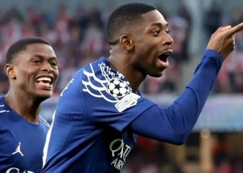 UCL Semifinals: Ousmane Dembele goal gives PSG first leg win over Arsenal