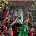 Kounde smashes home Copa del Rey winner for Barca