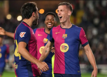 Barcelona beat Mallorca to move seven points clear