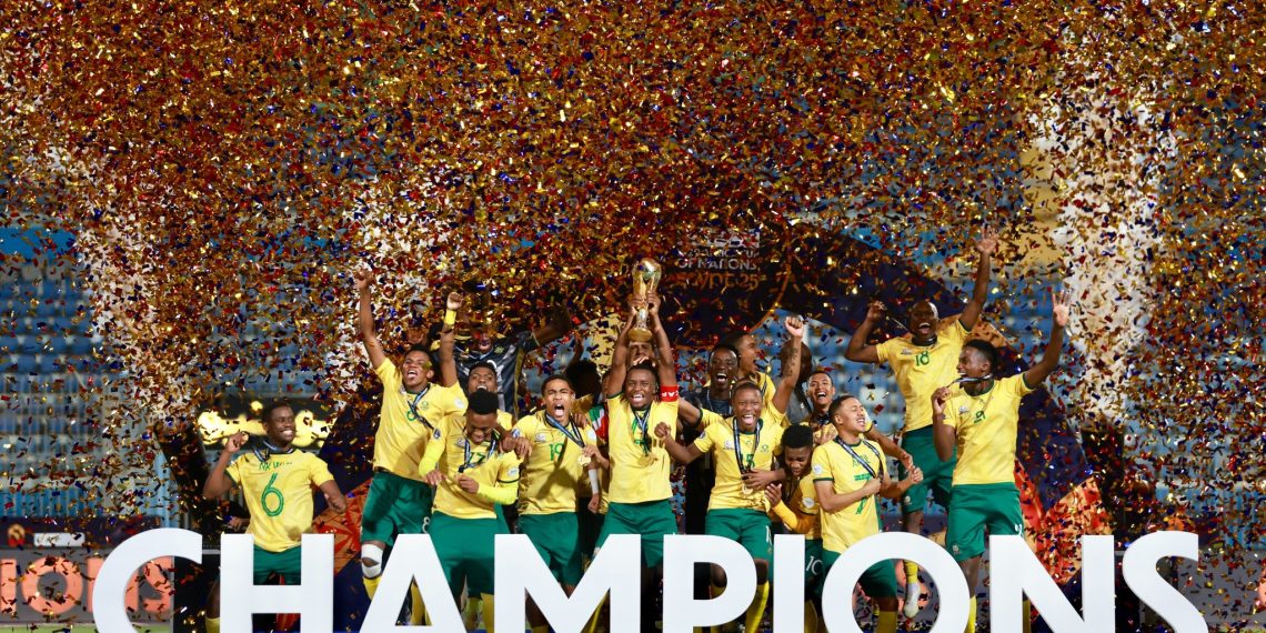South Africa crowned U-20 AFCON champions after historic win over Morocco