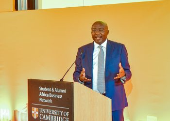 Dr. Bawumia celebrates Spurs’ Europa League win over Man United