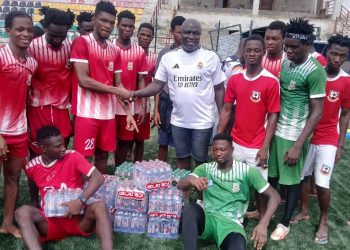 Ellembelle NDC Vice donates to Nzema Kotoko ahead of All Blacks showdown