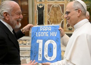Napoli visit Pope Leo XIV at Vatican City after winning Serie A title