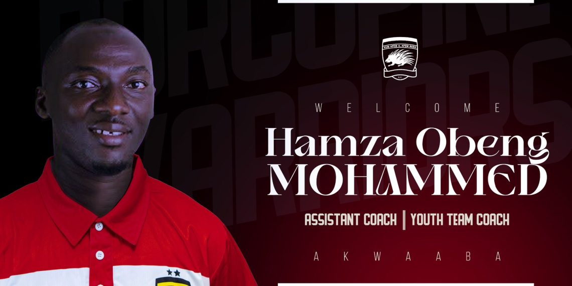 Kotoko appiont Hamza Obeng as new assistant coach