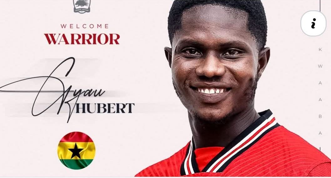This is the right club to develop further- New Asante Kotoko signing Hubert Gyau states