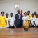 Kofi Adams gifts Faith Ladies GHs10,000 for winning FA Cup trophy
