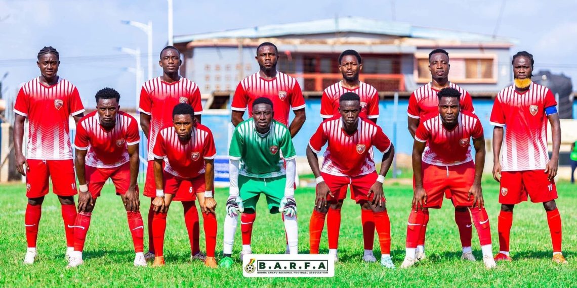 Berekum Arsenal beat Bectero Sasana FC to qualify for Division One League