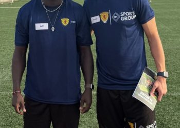 Coach Jeff Eduku undergoes training at Borussia Dultmund