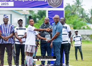 Ebenezer Amoh named Swedru All Blacks Player of the Season