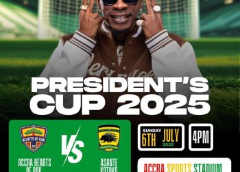 Shatta Wale to thrill fans during 2025 Presidents Cup final between Hearts and Kotoko