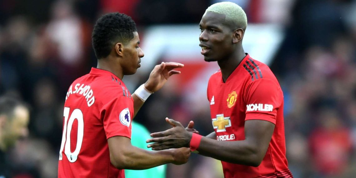 Pogba delighted for Rashford’s Barca move