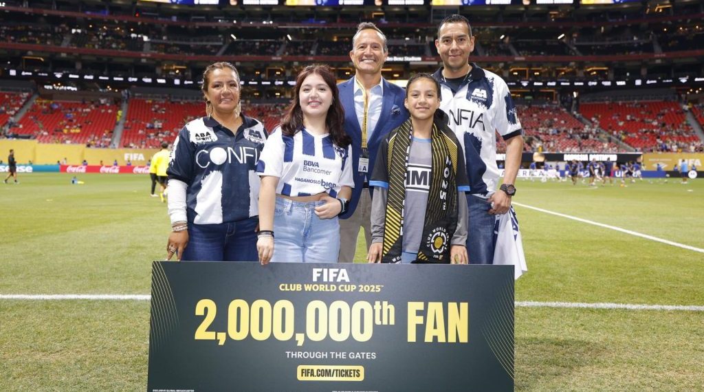 Record-breaking FIFA Club World Cup reaches two millionth fan milestone