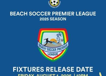 2025 Beach Soccer League Fixtures Out August 1