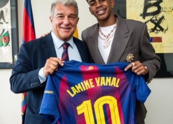 La Liga: Barcelona hand 18 year old Lamine Yamal Lionel Messi’s iconic No. 10 shirt