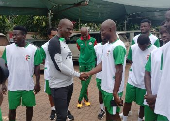 Photos: Karela United owner Haruna Iddrisu visits training ground