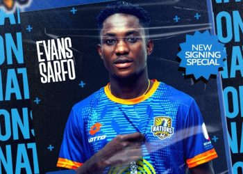 Nations FC sign attacker Evans Sarfo from PAC Academy