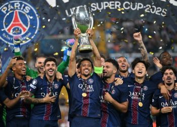 Spurs squander two-goal lead as PSG win Super Cup on penalties