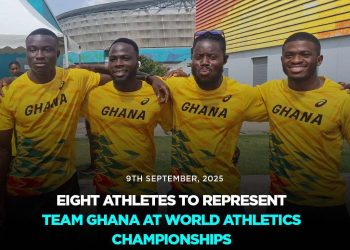 Eight athletes to represent Team Ghana at World Athletics Championships